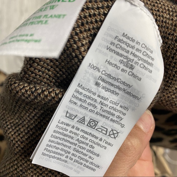 J. Crew Leopard Sweater Blazer Size XS NWT Cotton - Picture 10 of 11